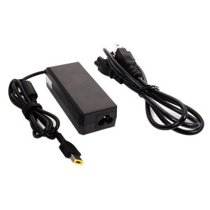 20V 3.25A 650W US Standard Square 3-Pin Plug AC Adapter for IBM Lenovo ThinkPad Edge E431 E531 Black