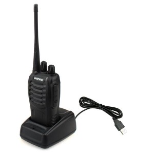 BaoFeng BF-888S 5W 400-470MHz Handheld Walkie Talkie/Interphone Black