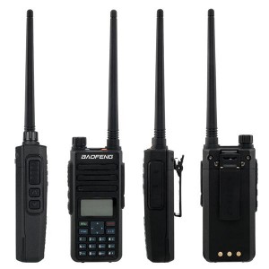 Baofeng DM-1801 Dual Band DMR Digital Radio Walkie Talkie Motorola Hynanda Compatible Black
