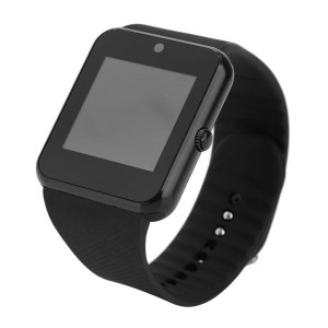 GT08 SIM Card GSM GPRS Smart Watch for iOS & Android Cellphone Black