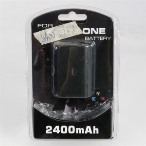 2400mAh Rechargeable Battery for Xbox One Black