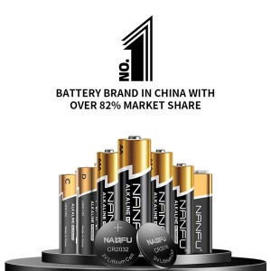 NANFU No Leakage Long Lasting AA 48 Batteries [Ultra Power] Premium LR6 Alkaline Battery 1.5v Non Rechargeable Batteries for Clocks Remotes Games Controllers Toys & Electronic Device