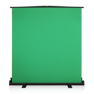 [US-W]Kshioe GS80 Large Portable Folding Telescopic Pull Green Background Screen