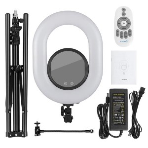 Kshioe's Latest U-Shaped Touch Screen with Remote Control Plus Beauty Mirror Ring Light Set