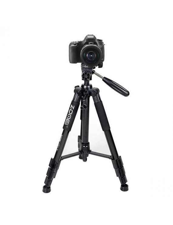 ZOMEI Q111 55" Professional Aluminum Alloy Camera Tripod for DSLR Canon Nikon Sony DV Video and Smar